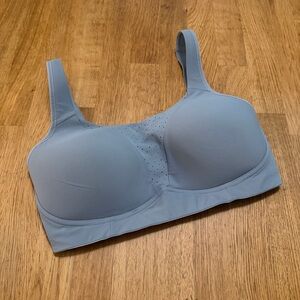 Lululemon 34E Gray Run Times Bra
